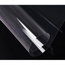 Tabaka Apet Levha 0,5 mm Şeffaf Cam Görünümlü Pleksi Levha 125x205 cm