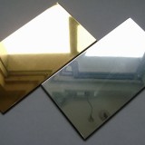 Özel Kesim 4 mm Gümüş Aynalı Parça Dekota