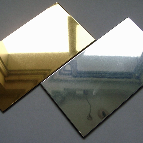 Özel Kesim 4 mm Altın Aynalı Parça Dekota