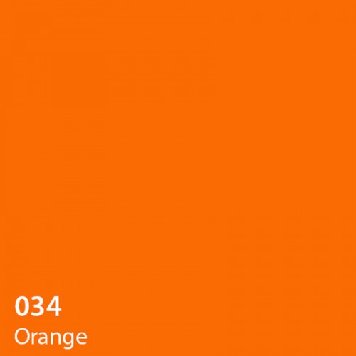 Transparan Folyo - Turuncu - 034 Orange - 8300 Seri